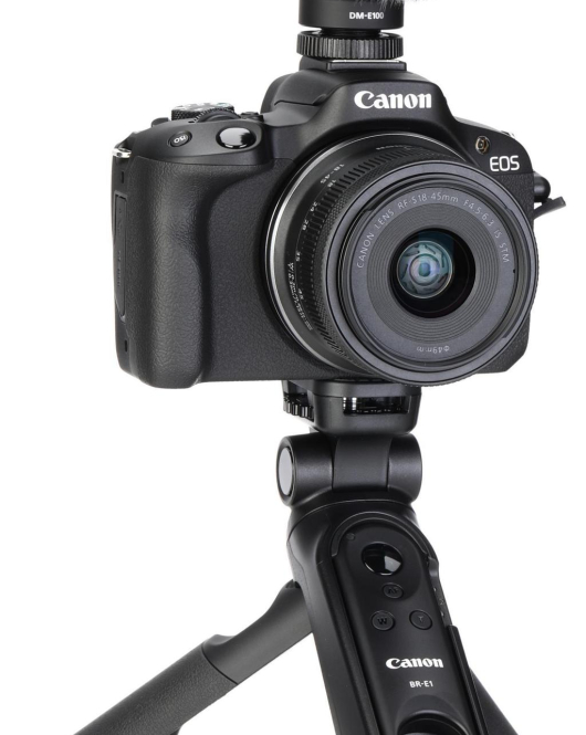 Canon Creator Accessory Kit II (HG-200BTR Grip + DM-E100 Mic + BR-E2 Remote) – Vlogging & Content Creation Kit for Canon EOS Cameras