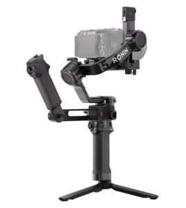 DJI RS 5 Combo Handheld Gimbal Stabilizer Kit with AI Tracking Module, Electronic Briefcase Handle, Wireless Microphone Set &amp; USB Wall Charger