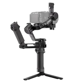 DJI RS 5 Combo Handheld Gimbal Stabilizer Kit with AI Tracking Module, Electronic Briefcase Handle, Wireless Microphone Set & USB Wall Charger