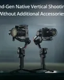 DJI RS 4 Combo 3-Axis Gimbal Stabilizer Kit for Mirrorless Cameras – Professional Camera Stabilizer with Focus Motor & Briefcase Handle