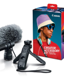 Canon Creator Accessory Kit II (HG-200BTR Grip + DM-E100 Mic + BR-E2 Remote) – Vlogging & Content Creation Kit for Canon EOS Cameras