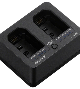 Sony BC-SAD1 Dual Battery Charger – NP-SA100 USB-C Rapid Charging Dock (Professional Camera Power Solution)
