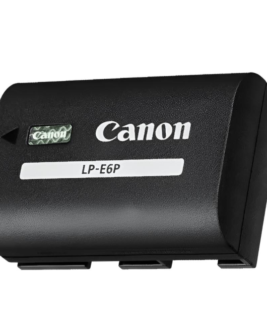 Canon LP-E6P Rechargeable Lithium-Ion Battery Pack – High-Performance 2130mAh OEM Camera Battery for EOS R Series