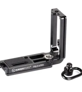 SunwayFoto Custom L-Bracket for Sony a7R IV Camera Arca-Swiss Compatible Aluminum Plate