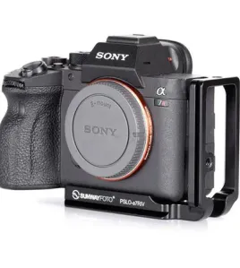 SunwayFoto Custom L-Bracket for Sony a7R IV Camera Arca-Swiss Compatible Aluminum Plate