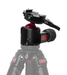 3Pod Everest H2 Ball Head with Arca-Type Quick Release &amp; Lever-Release Clamp – Heavy-Duty Tripod Head for Professional Cameras