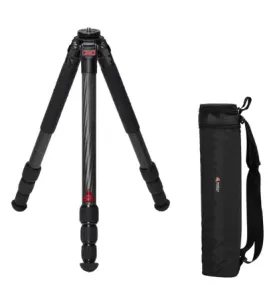 3Pod Everest T3 4-Section Carbon Fiber Compact Tripod – Lightweight Travel Tripod for DSLR &amp; Mirrorless Cameras