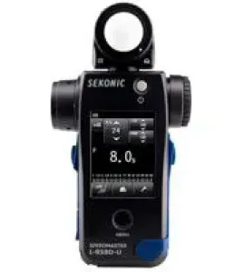 Sekonic L-858D-U Speedmaster Light Meter – Advanced Digital Exposure Meter for Photography &amp; Cinematography