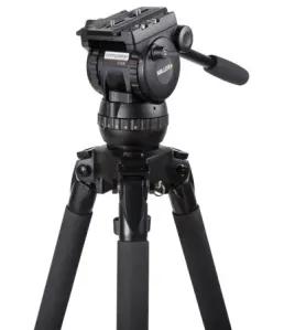Miller CX8 Fluid Head with 75mm Ball Base – Professional Video Head with 5-Step Pan/Tilt Drag and 26.5 lb Payload Capacity