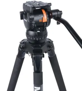 Miller CX8 Fluid Head with 75mm Ball Base – Professional Video Head with 5-Step Pan/Tilt Drag and 26.5 lb Payload Capacity