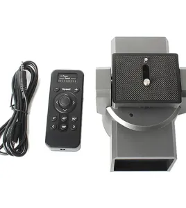 Bescor MP101W Motorized Pan &amp; Tilt Head with Wireless Remote – Remote-Controlled Camera Mount for Photo &amp; Video Applications