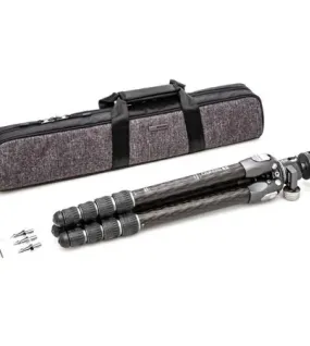 Benro Tortoise TTOR35CGX35 3-Series 5-Section Carbon Fiber Tripod with GX35 Ball Head – Compact Columnless Travel Tripod