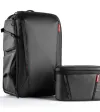 PGYTECH OneMo 2 35L Backpack with Shoulder Bag, Space Black