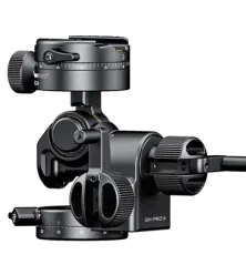 SunwayFoto GH-PROII+ Geared Tripod Head with GC-01 Clamp – Professional 4-Axis Precision Geared Head for Landscape & Architectural Photography