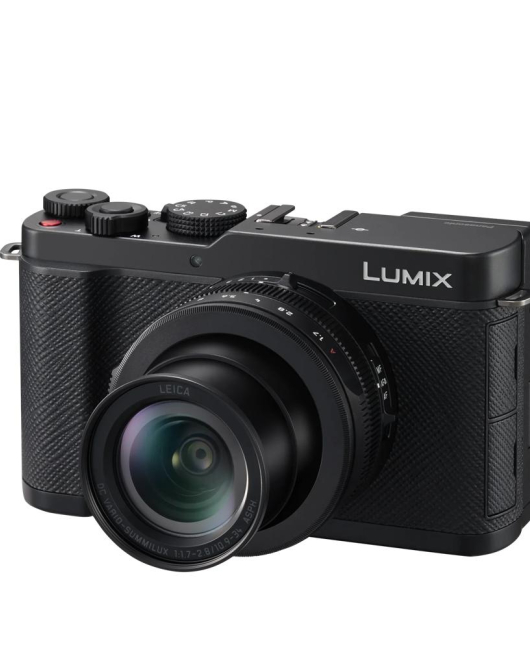 Panasonic LUMIX L10 Digital Camera Black – Premium Compact Camera with 20.4MP Sensor, Leica 24-75mm f/1.7-2.8 Lens & 5.6K Video
