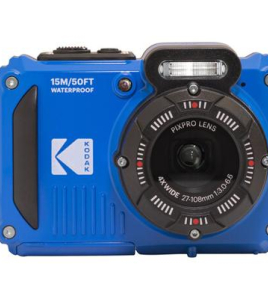 Kodak PIXPRO WPZ2 16MP Waterproof Rugged Digital Camera Blue with 32GB Memory Card