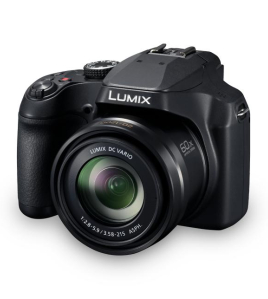 Panasonic LUMIX FZ80D 18.1MP Point &amp; Shoot Digital Camera – 60x Optical Zoom 4K Bridge Camera