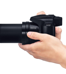 Panasonic LUMIX FZ80D 18.1MP Point &amp; Shoot Digital Camera – 60x Optical Zoom 4K Bridge Camera
