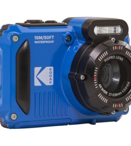 Kodak PIXPRO WPZ2 16MP Full HD Waterproof Rugged Digital Camera Blue – Adventure &amp; Outdoor Compact Camera