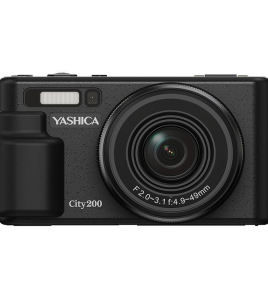 Yashica City 200 13MP 5K Ultra HD Digital Camera Black – Compact Travel &amp; Content Creator Camera