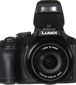 Panasonic LUMIX FZ80D 18.1MP 4K Digital Camera Bundle – 60x Optical Zoom Superzoom Camera with Essentials Kit