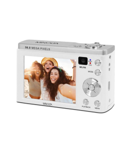 Minolta MNB5Z 56MP 5K Ultra HD Digital Camera with 2.8-Inch LCD Screen – Black