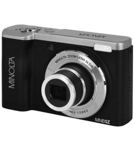 Minolta MNB5Z 56MP 5K Ultra HD Digital Camera with 2.8-Inch LCD Screen – Black