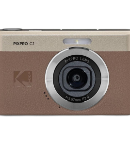 Kodak PIXPRO C1 Friendly Zoom 13MP Full HD Digital Camera Tan – Compact Point &amp; Shoot Camera with Full HD Video Recording