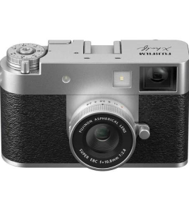 Fujifilm X half Digital Camera Silver – Compact Retro-Style Camera for Street &amp; Everyday Photography