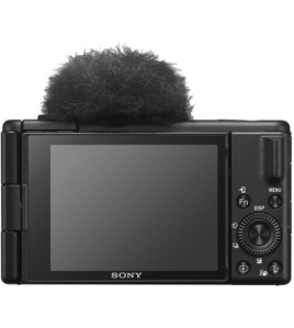 Sony ZV-1 II Compact Vlog Camera Black – 20.1MP 1-Inch Sensor 18-50mm Wide Zoom 4K Video Camera
