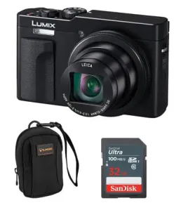 Panasonic LUMIX ZS99 20X Zoom Compact Digital Camera – 4K Travel Camera