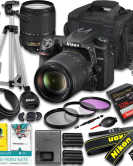 Nikon D7500 DSLR Camera with AF-S DX NIKKOR 18-140mm VR Lens & Premium Accessory Bundle – 20.9MP 4K UHD Camera