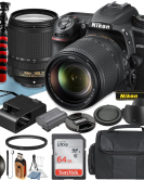 Nikon D7500 DSLR Camera with AF-S DX NIKKOR 18-140mm VR Lens & Premium Accessory Bundle – 20.9MP 4K UHD Camera