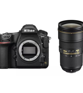 Nikon D850 DSLR Camera with AF-S NIKKOR 24-70mm f/2.8E ED VR Lens &amp; Value Accessory Bundle – 45.7MP Full-Frame Professional Camera
