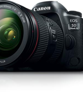 Canon EOS 5D Mark IV DSLR Body with Canon Log &amp; Free Accessory Bundle – 30.4MP Full-Frame 4K Professional Camera