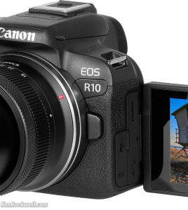 Canon EOS R10 Mirrorless Camera with RF-S 18-45mm f/4.5-6.3 IS STM Lens – 24.2MP APS-C Hybrid Mirrorless Kit