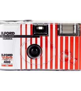 Ilford XP2 Black &amp; White Single Use Camera with Built-In Flash