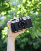 Pentax 17 Film Camera, Dark Silver