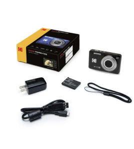 Kodak PIXPRO FZ55 Friendly Zoom Digital Camera, Blue, With SD Card,