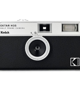 Kodak EKTAR H35 Half Frame 35mm Film Camera Black with Start Shooting Kit