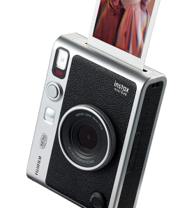 Fujifilm Instax Mini Evo Cinema Edition 3-in-1 Hybrid Instant Camera Bundle with Instant Film &amp; Memory Card