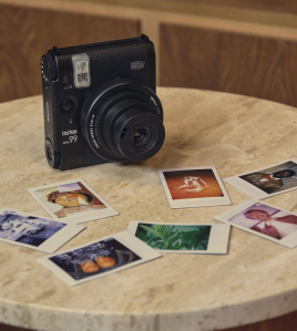 Fujifilm Instax Mini 99 Instant Film Camera Matte Black – Premium Creative Instant Camera