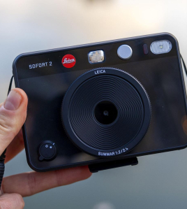 Leica SOFORT 2 Hybrid Instant Camera with Digital Capture, LCD Screen &amp; Creative Effects