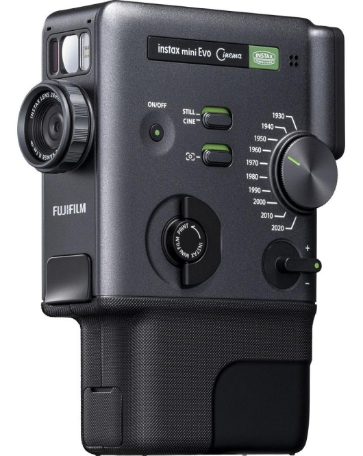 Fujifilm Instax Mini Evo Cinema 3-in-1 Hybrid Instant Camera with Video, Photo & Smartphone Printing Fujifilm Instax Mini Evo Cinema 3-in-1 Hybrid Instant Camera with Video, Photo & Smartphone Printing