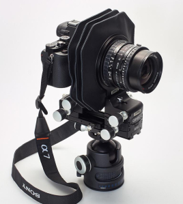 Cambo ACTUS-B6 Mini View Camera Body with Sony E Bayonet Mount Kit – Professional Technical Camera System, Black