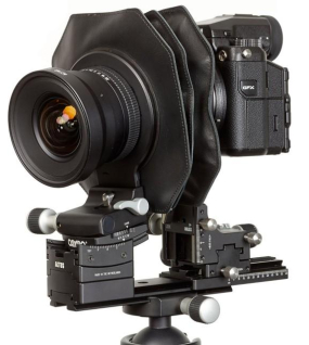 Cambo Actus-RF View Camera Body with XF/M645 Camera Mount – Professional Technical View Camera System, Black