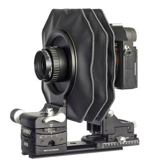 Cambo ACTUS-B4 Mini View Camera Body with Nikon F Bayonet Mount Kit – Professional Technical Camera System, Black