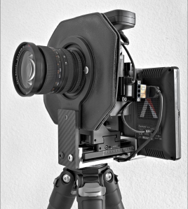 Cambo ACTUS-B8 Mini View Camera Body with Fujifilm X Bayonet Mount Kit – Professional Technical Camera System, Black