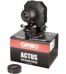 Cambo ACTUS-G View Camera Body with 19mm f/4 Lens Kit for Canon RF – Professional Technical View Camera System, Black