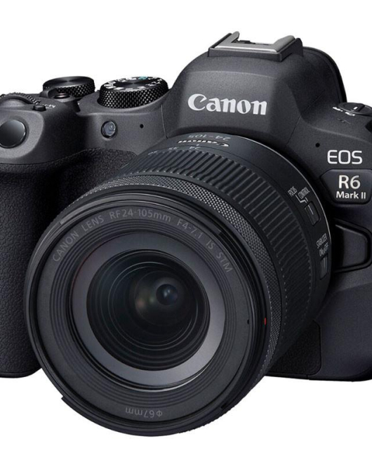 Canon EOS R6 Mark II Mirrorless Camera with RF 24-105mm f/4-7.1 IS STM Lens & Essentials Kit – Full-Frame 24.2MP 4K Camera Canon EOS R6 Mark II Mirrorless Camera with RF 24-105mm f/4-7.1 IS STM Lens & Essentials Kit – Full-Frame 24.2MP 4K Camera
